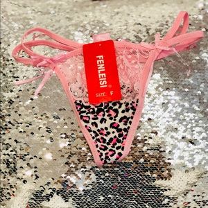 Super Cute and Sexy Leopard Style G-String